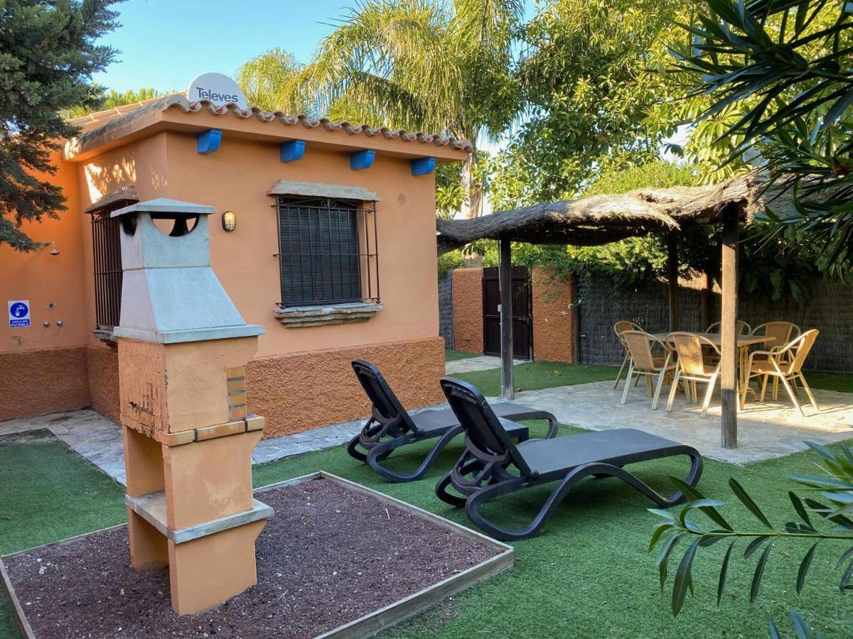 Casa Bungalows Con Jardin Privado Y Piscina Compa Cádiz Exterior foto