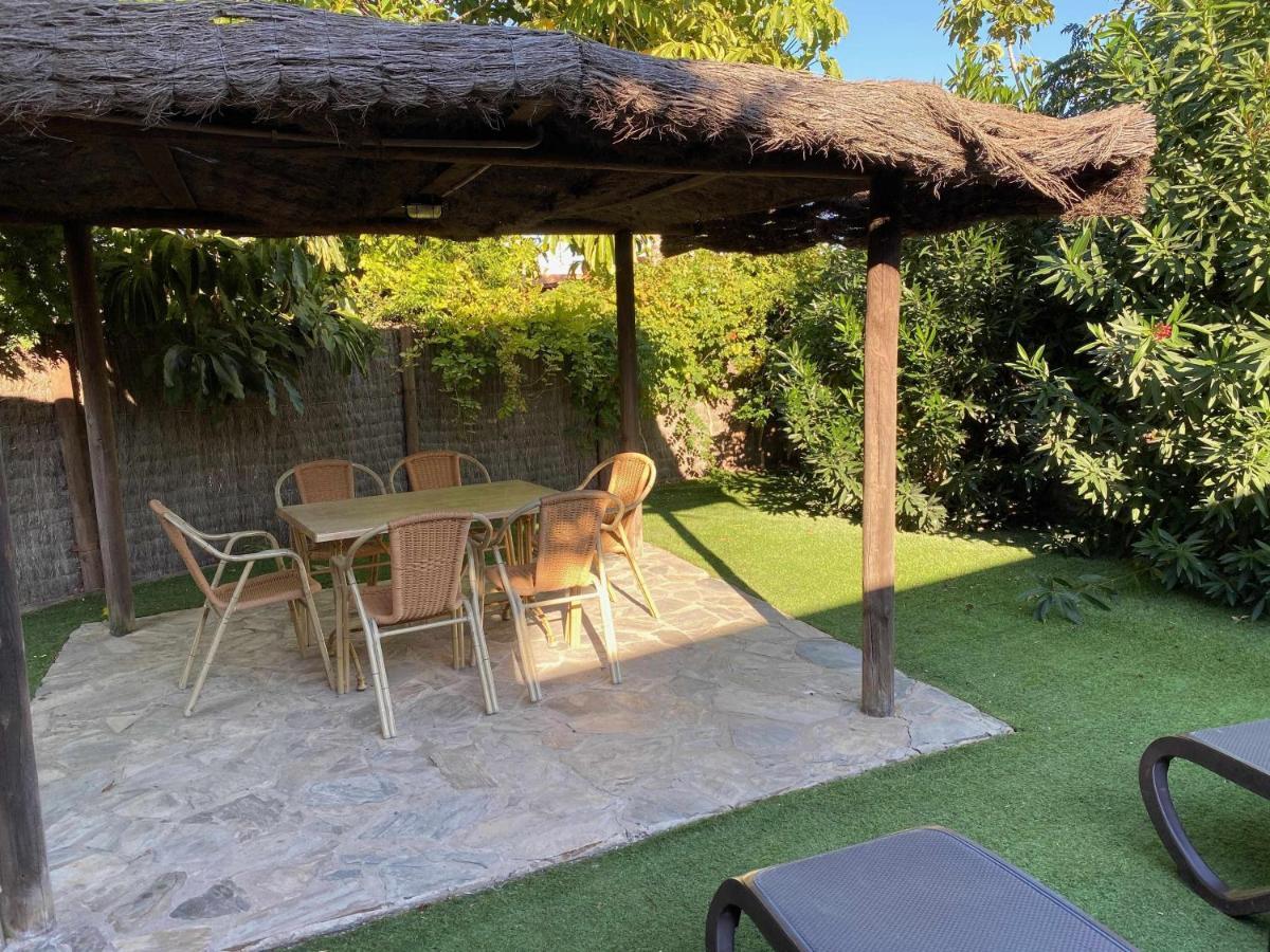 Casa Bungalows Con Jardin Privado Y Piscina Compa Cádiz Exterior foto